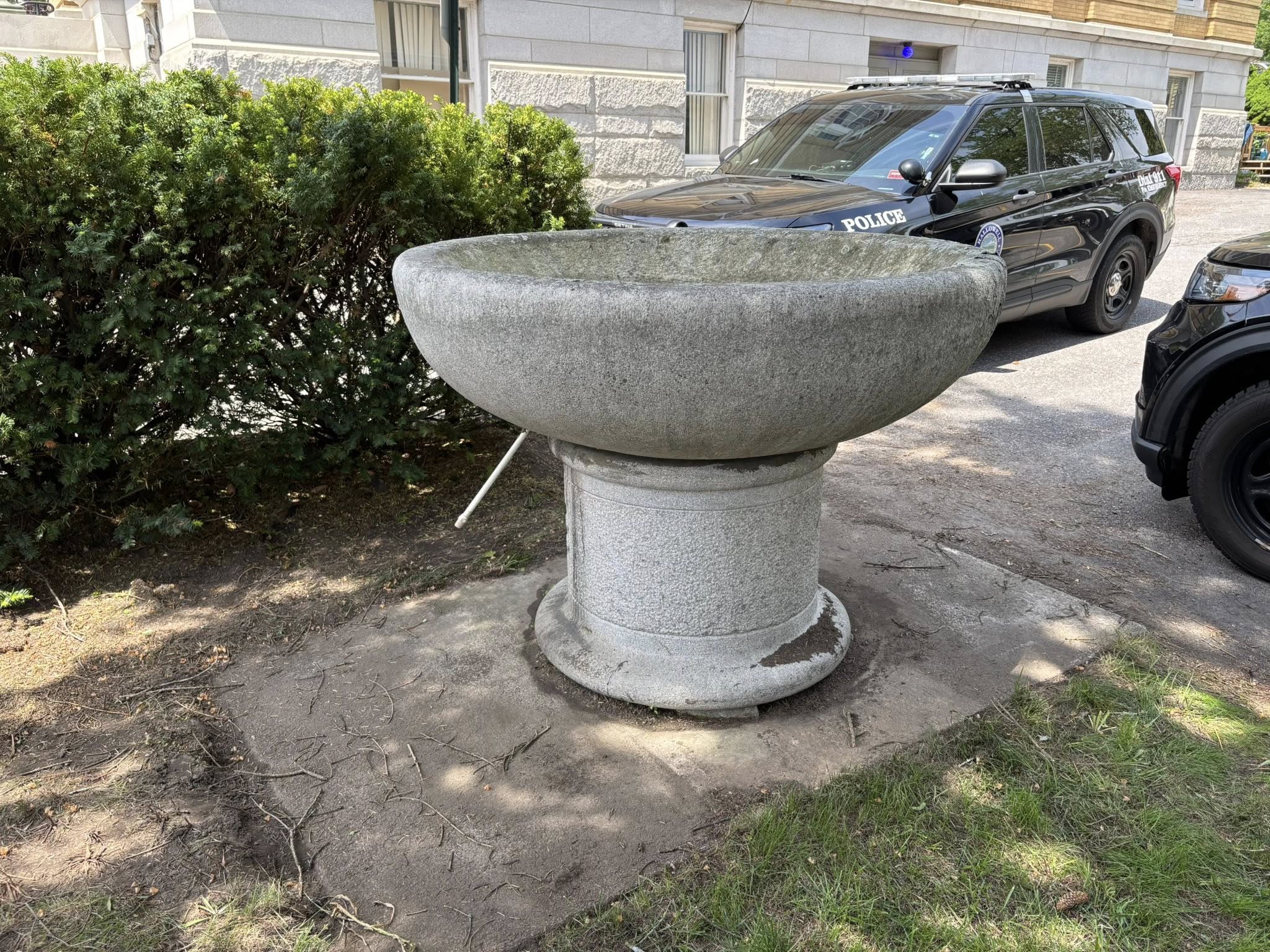 City Hall Watering Trough/Planter