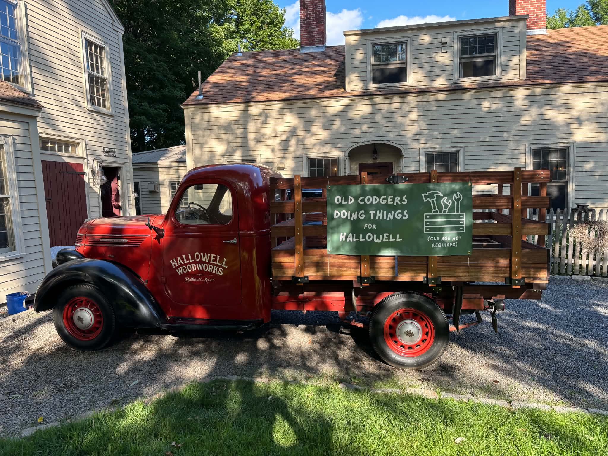 Old Hallowell Days transport