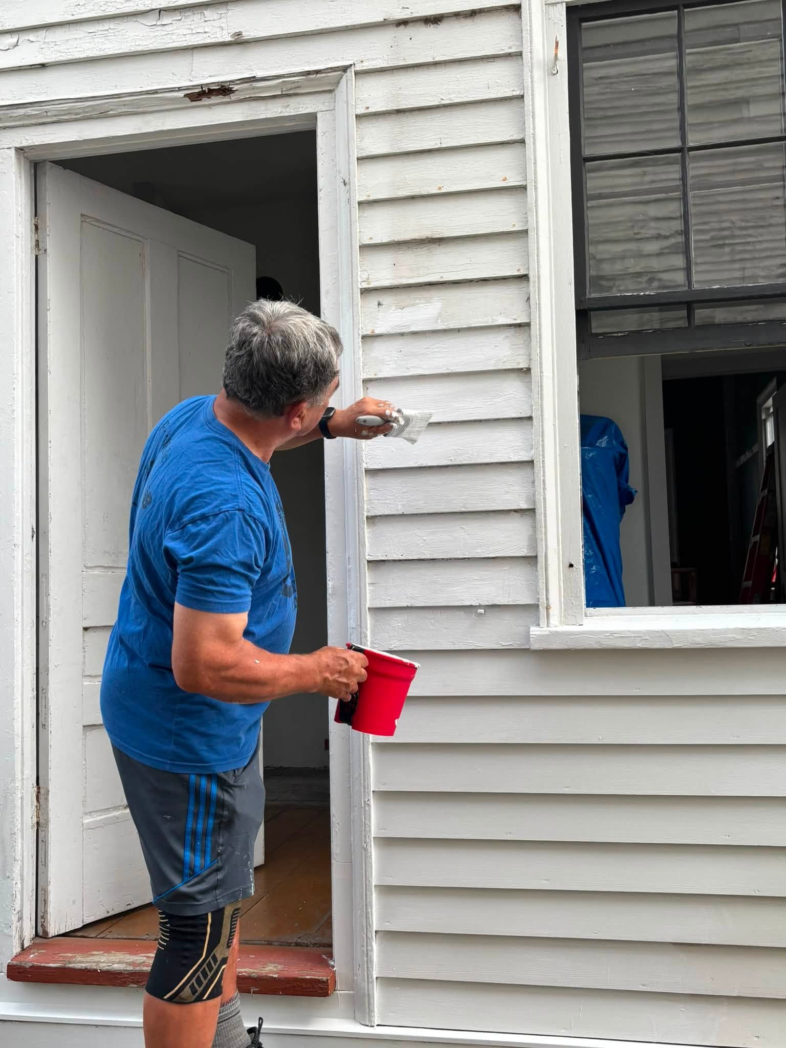 Finishing the door - Dr Hubbard